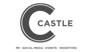 Logo The Castle Group, black & white