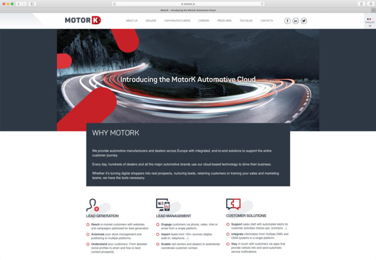 MotorK Website